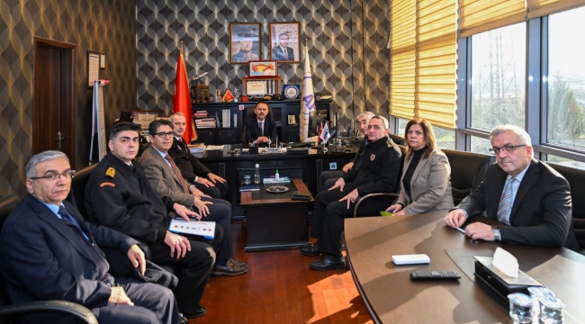 Vali İlhami Aktaş, İl Afet ve Acil Durum Müdürlüğünü Ziyaret Etti