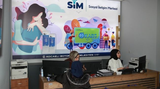 Büyükşehir'den 8 farklı noktada 41 kart hizmeti