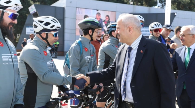 Çanakkale Zaferinin 110. Yıldönümünde; Gebze'den Çanakkale'ye Bisiklet Turu