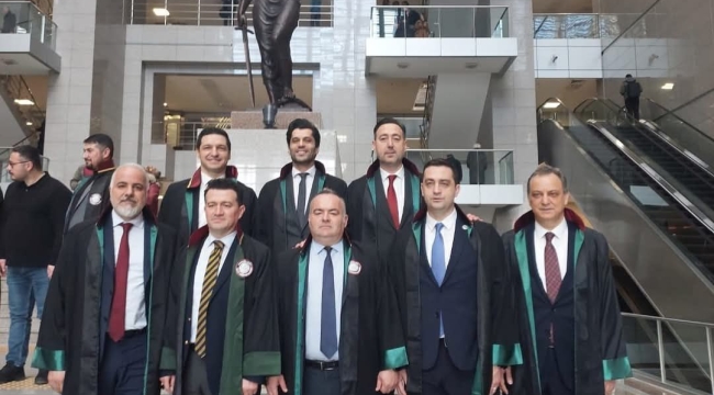 Kocaeli Barosu'ndan İstanbul Barosu'na destek