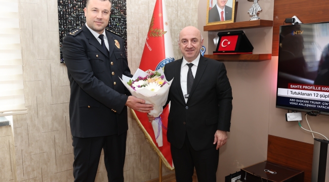 Başkan Bıyık'tan Polis Teşkilatı'nın 180. Yılında Anlamlı Ziyaret
