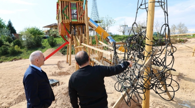 Damgatepe Mesire'de Çalışmalar Tam Gaz!  