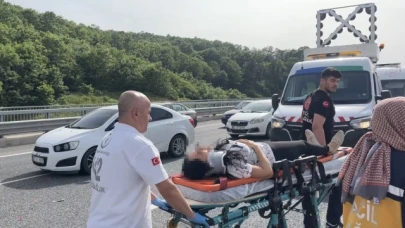 Zincirleme kazada 1'i ağır 5 yaralı