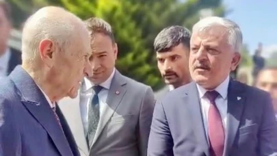 Başkan Batı ve Bıyık, Kızılcahamam’dan Devlet Bahçeli’nin Kocaelilere ve Darıcalılara selamını iletti