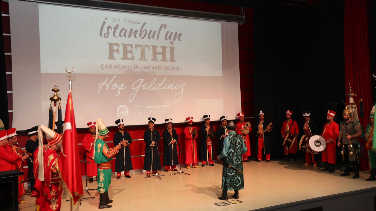 İstanbul’un Fethi 572. Yılında Gebze’de yad edildi