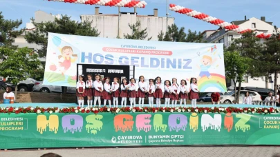 Çocuk kulüplerine muhteşem kapanış programı