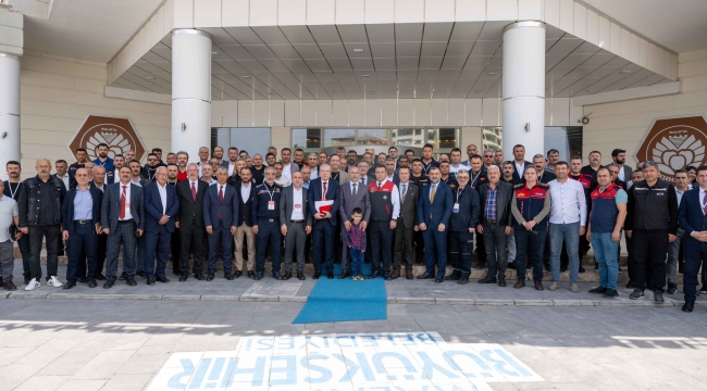 81 ilin itfaiyecileri Malatya'da toplandı