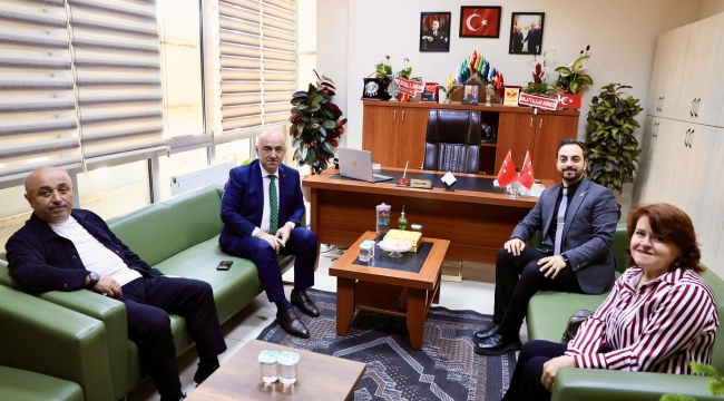 Başkan Bıyık'tan Volkan Akbaş'a 'hayırlı olsun' ziyareti