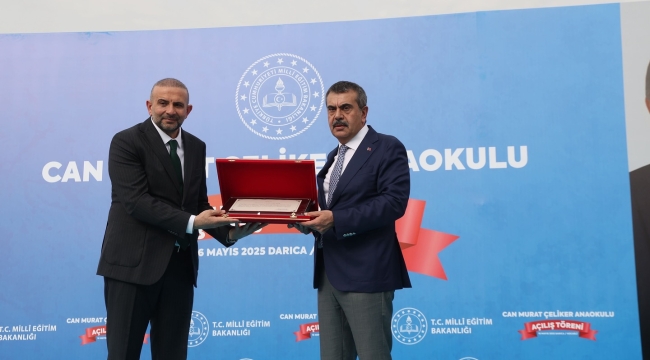 Çeliker ailesinden Darıca'ya önemli eğitim bağışı!