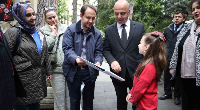 Damla Başkan ve Büyükşehir ekibi okulda incelemeler yaptı