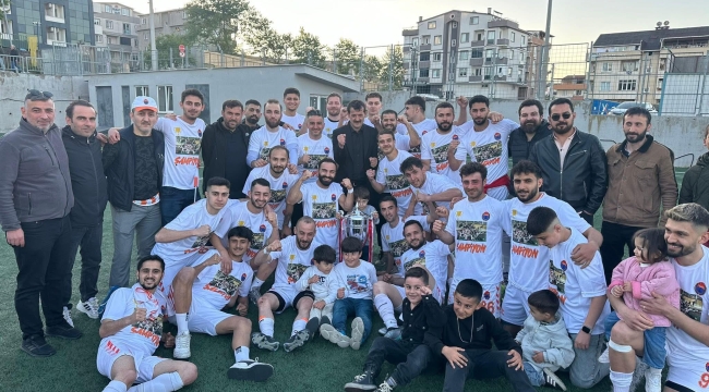 Darıca Türkelispor şampiyonluk kupasına kavuştu!