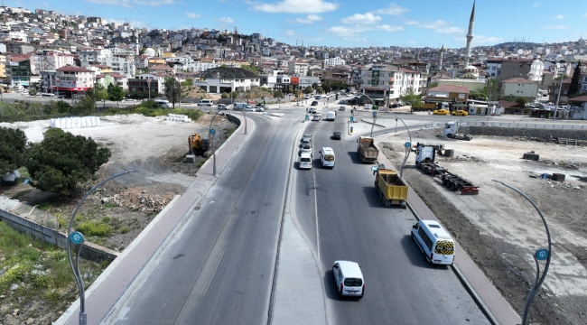 Gebze Ankara Caddesi'nde kavşaklar yenileniyor
