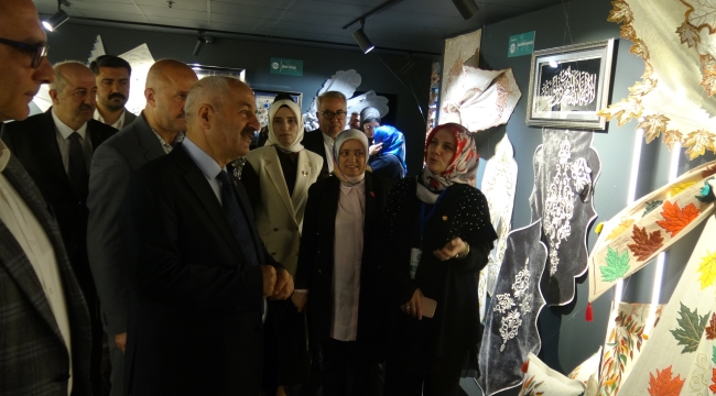 Gebze Belediyesi bünyesindeki GESMEK'in kursiyerleri, hünerlerini sergilediler