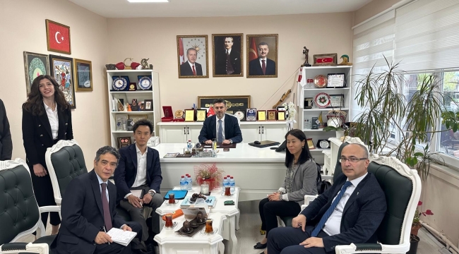 Japon heyetten Büyükşehir'e önemli ziyaret