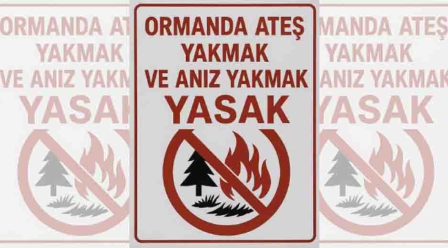 Kandıra'da ormanlarda ateş ve anız yakmak yasaklandı