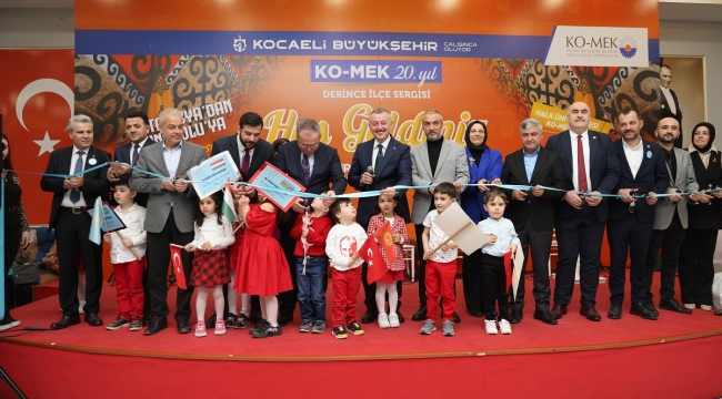KO-MEK ilçe sergileri tam sürat