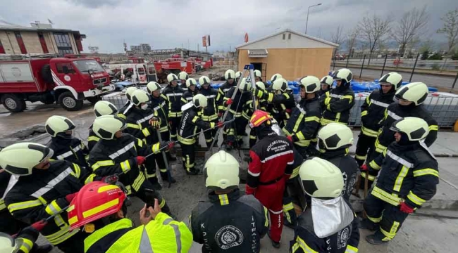 Kocaeli'nin yeni alev savaşçıları hazır kıta