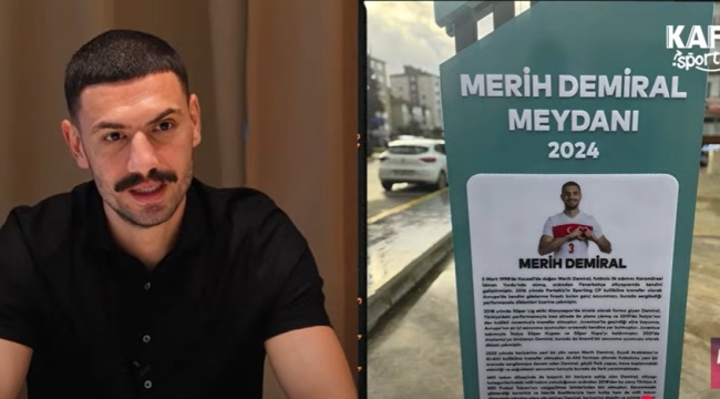 Merih Demiral'dan Başkan Büyükakın'a teşekkür