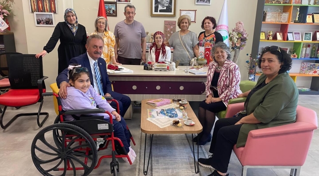 Milletvekili Çiler'den Darıca Bir Umut Engelliler Derneği'ne ziyaret