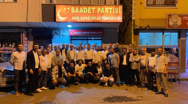 Saadet Partisi Gebze bölge toplantısı gerçekleştirildi