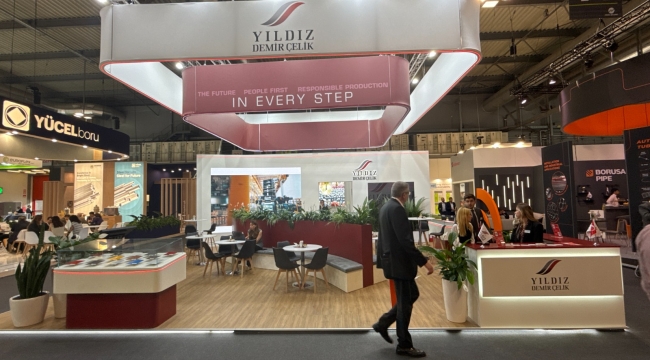 Yıldız Demir Çelik Made in Steel'de göz doldurdu