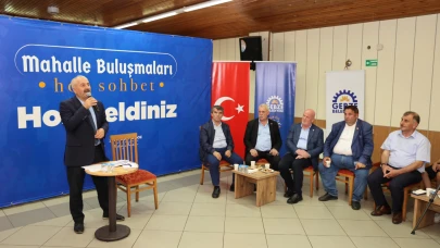 Başkan Büyükgöz, Sultanorhan Mahallesi sakinleriyle "Hoş Sohbet”te buluştu