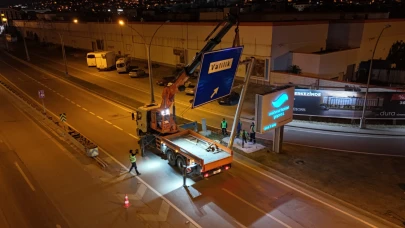 L tipi levhalar, trafik akışını rahatlatıyor