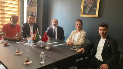 CHP Darıca'dan Erol Polat’a taziye ziyareti