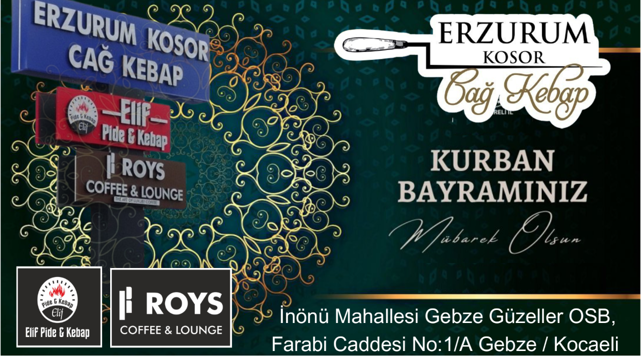 Erzurum Kosor Cag Kebap Kurban Bayramı mesajı