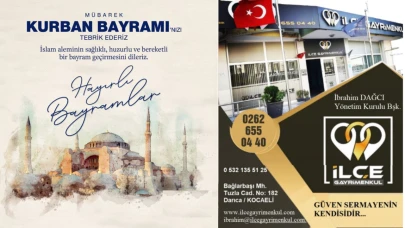 İlçe Gayrimenkul Kurban Bayramı mesajı
