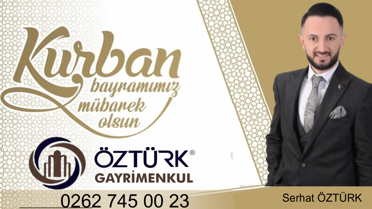Öztürk Gayrimenkul Kurban Bayramı mesajı