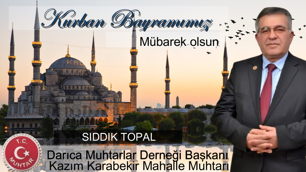 Sıddık Topal Kurban Bayramı mesajı
