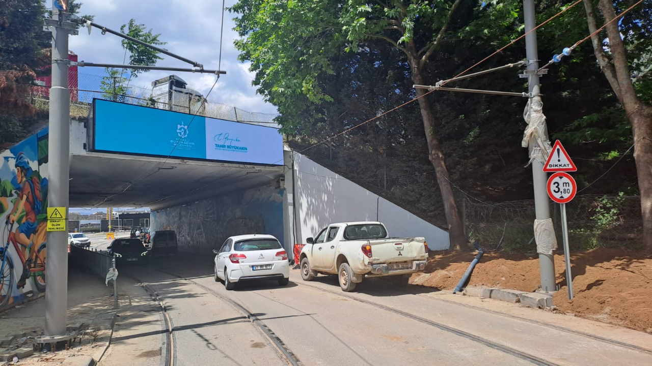 Alikahya Stadyum Tramvay Hattı’nda 1. Etap sona doğru