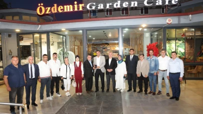 Darıcalı muhtarlardan Kaymakam Kara’ya veda programı