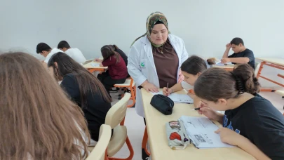 LGS’ye bilgi evlerinde hazırlandılar, hayalleri için gün sayıyorlar