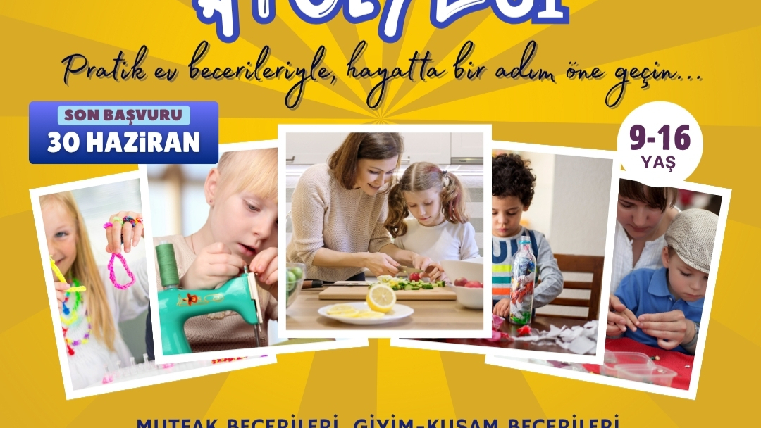 Gençler, bu atölye ile ev becerilerini geliştirecek
