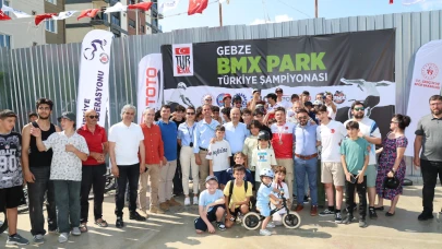BMX Park Türkiye Şampiyonası ilk kez Gebze’de gerçekleşti