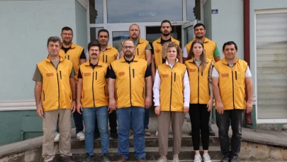 Betonun, asfaltın ve zeminin kalitesi burada ölçülüyor
