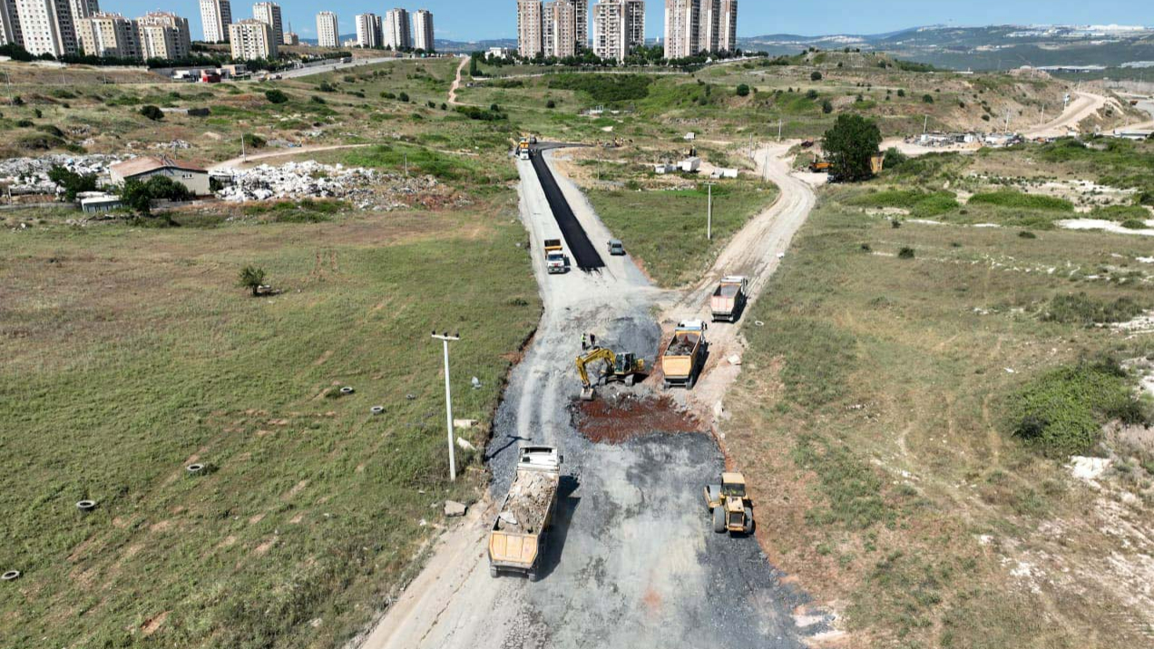 Gebze Kirazpınar’da üstyapı atağı