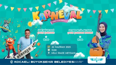 Çocuklar Karneval’da buluşuyor