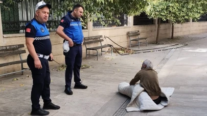 Büyükşehir zabıtasından yardım eli
