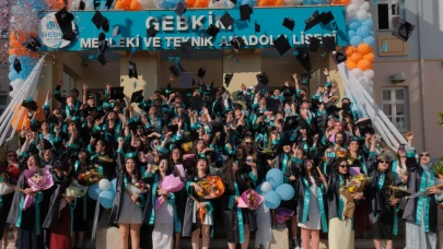 GEBKİM MTAL ÜÇÜNCÜ MEZUNLARINI GURURLA UĞURLADI