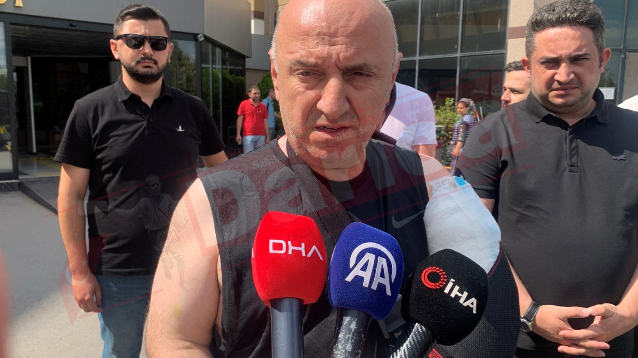 Başkan Bıyık taburcu oldu: "Kolumda platin var, parmaklarımda his kaybı mevcut"