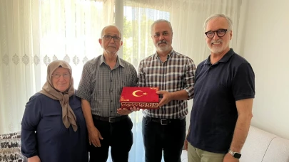 İzmit Belediyesi'nden Kıbrıs Gazilerine vefa ziyareti