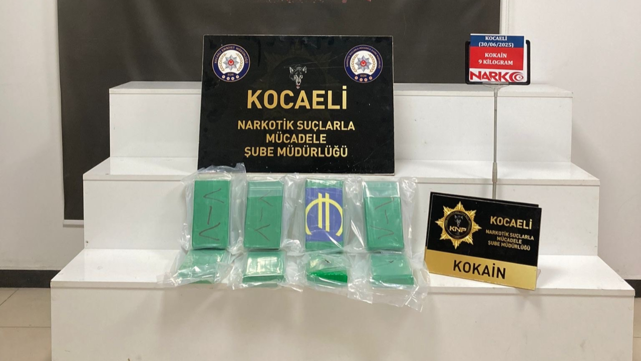 Osmangazi Köprüsü girişinde 9 kilo kokain ele geçirildi: 3 gözaltı!
