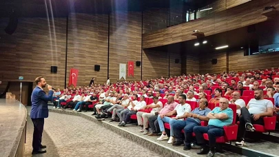 Servisçi esnafı bölgemizde buluştu, Başkan Akbaş yalnız bırakmadı