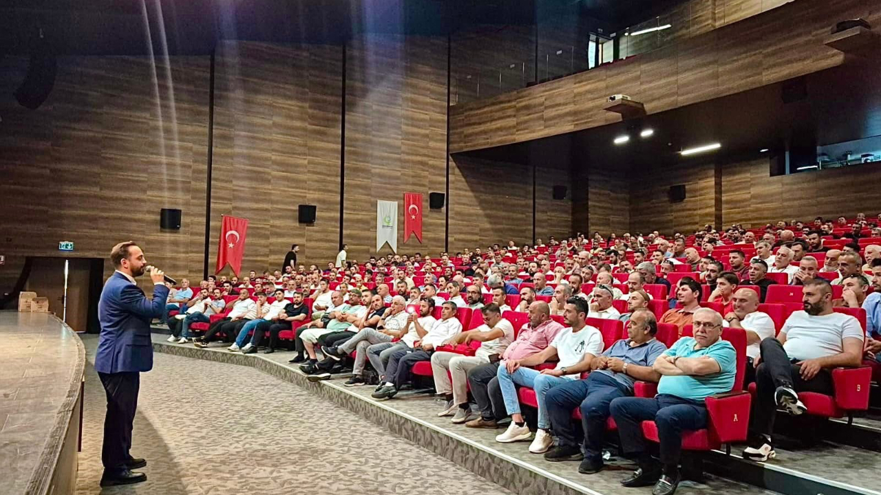 Servisçi esnafı bölgemizde buluştu, Başkan Akbaş yalnız bırakmadı