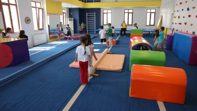 Yaz spor okullarında eğitim başladı