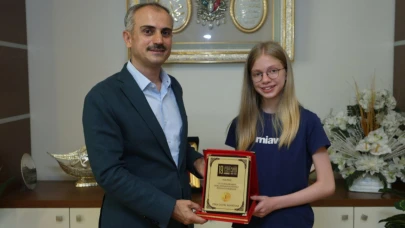 Çiftçi, geleceğin büyük piyanistini ağırladı