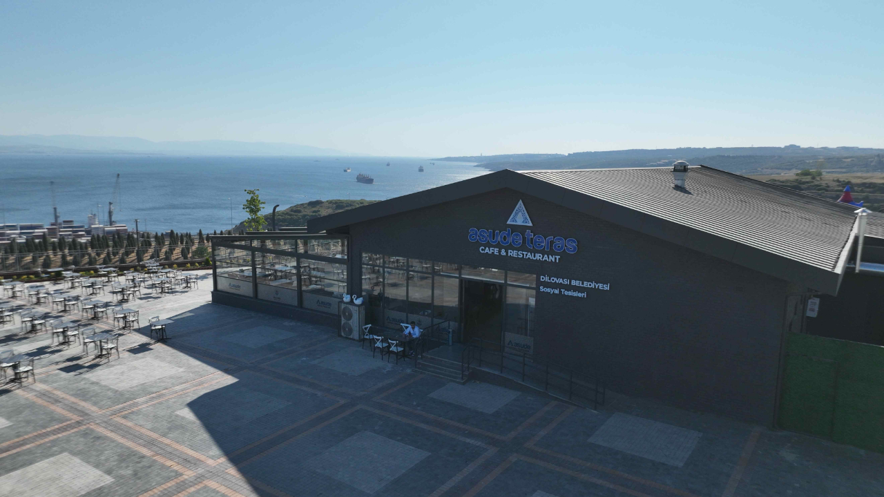 Asude Teras Cafe & Restaurant hizmete açıldı